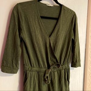 Caslon olive green jumpsuit